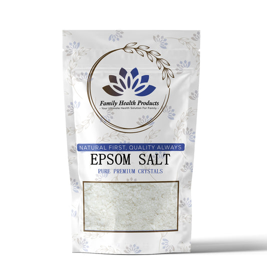 Epsom Salt Magnesium Sulfate Pure USP Grade Bulk Bath Salt Rub Plants