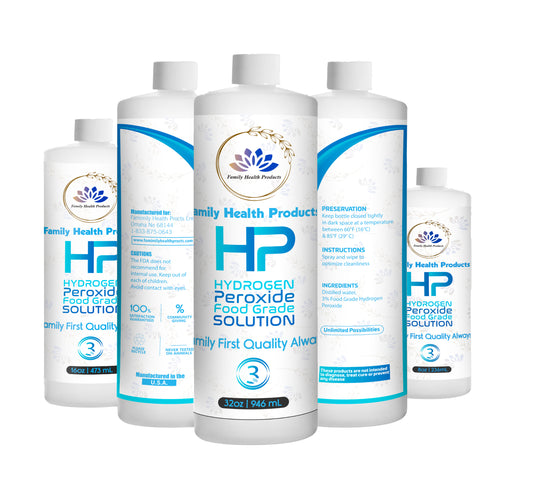3 Percent Food Grade Hydrogen Peroxide Family Health Products